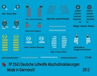 German Airforce Kill Markings