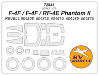 F-4F / F-4F / RF-4E Phantom II (REVELL #04308, #04313, #04615, #04685, #04875) + wheels masks - Image 1