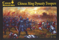 Chinese Ming Dynasty Troopers (28 figures)