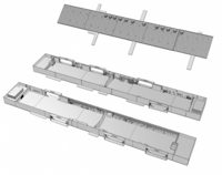 USS Enterprise (CVN-65) Tamiya 1/350 Hangar Detail Kit - Image 1