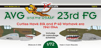 Hawk 81A, P-40 AVG And 23rd FG