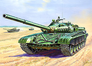 T 72a Russian Main Battle Tank Zvezda 3552 T 72a Russian Main Battle Tank Zvezda 3552