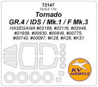 Tornado GR.4 / IDS / Mk.1 / F Mk.3 (HASEGAWA #02188, #02116, #02049, #01959, #00930, #00849, #00775, #00740, #00097, #K28, #K29, #K31) + wheels masks - Image 1