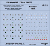 Mundury niemieckie - patki, naramienniki, insygnia na czapki - HEER - ver.1 - vol.25 - Image 1