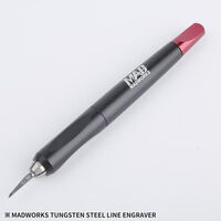 0.15 mm Tungsten Steel Line Engraver - 1 piece (tang diameter 3mm)