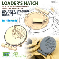 Loaders Hatch for M1A1 / M1A2 with Covers Mounted Blow-Off Pane