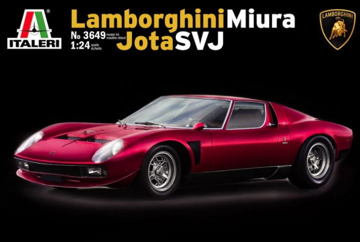 Lamborghini Miura Jota SVJ Italeri 3649