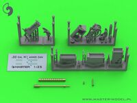 Browning M1919 A4 .30 cal (7,62mm) - z uchwytem plot. M20 (uywany np. na M3 Stuart) lub z koysk D7431  (np. M3 Scout Car)