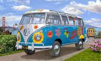 VW T1 Samba Bus Flower Power