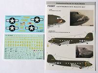 Douglas C-47 Skytrain/Dakota  "Pin-Up Nose Art and Stencils" Part # 3