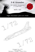 F-8 Crusader National Insignias And Stencils (Hasegawa/Academy/Italeri)