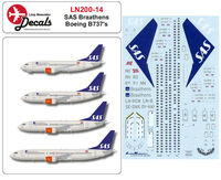 ANA B737-200 (Two kits in the box) Hasegawa 10675
