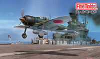 IJN A6M5 Carrier Fighter Zero Model 52 (Nakajima Prod.)