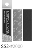 SS2-2000 2mm #2000 SANDING SPONGE 5 PCS