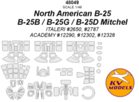 North American B-25, B-25B, B-25G, B-25D Mitchel - Image 1