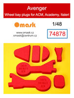 Avenger Wheel Bay Plugs (For Accurate Miniatures, Academy, Italeri) - Image 1