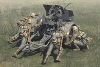 依頼作品】1/35 ドイツ20ミリ機関砲とクルー