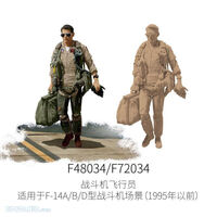Fighter Pilot Used In Conjunction For F-14A/B/D Fighter Model Scenes (Before 1995) #8 - Image 1