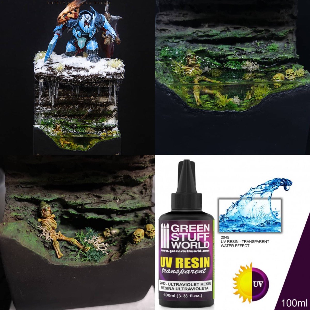 UV RESIN WATER EFFECT 100ml Green Stuff World 2045