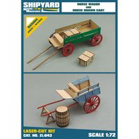 Horse Wagon and Horse Drawn Cart - Image 1