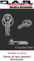 Bonnet pins 10 - Image 1