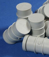 WWII German Commercial 300l Fuel Drums (6pcs) - Image 1