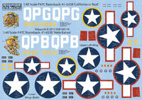 Republic P-47 C Thunderbolt Razorback (California or Bust / Wela Kahao)
