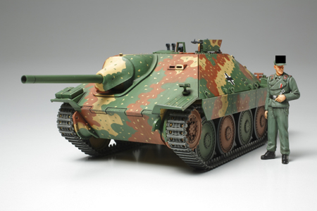 German TD Hetzer Mid Product. Tamiya 35285