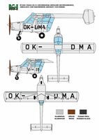 Praga XE-55 - Czechoslovak Artillery Reconnaissance, Ambulance And Paratrooper Aircraft 1950 Period