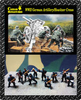 German WWII Artillery / Howitzer Crews (32 figures)